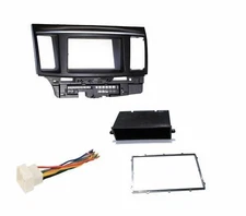 Aftermarket Radio Stereo Double Din Dash Installation Install Kit + Wire