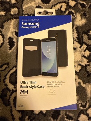 Samsung Galaxy J5 2017 Ultra Dünn Book - Style Hülle ( Azuri )