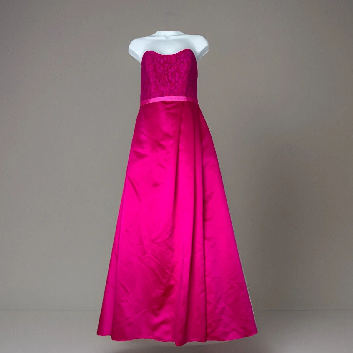 strapless open back dress Pink Printed Midi Dress Ireland main image 0
