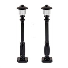 Genuine LEGO® 2x Traditional Street Lights Old Fashioned Lamp Posts Scenery
