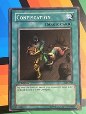 Yugioh Confiscation MRL-038 1st Edition Super Rare NM VLP