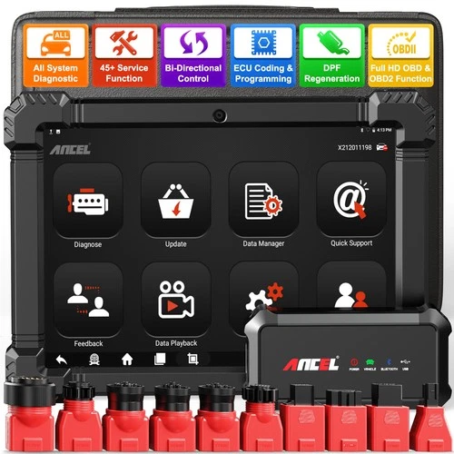 2026 ANCEL X7HD Diesel Heavy Duty Truck Diagnostic Scanner Coding Programming - product listing photo