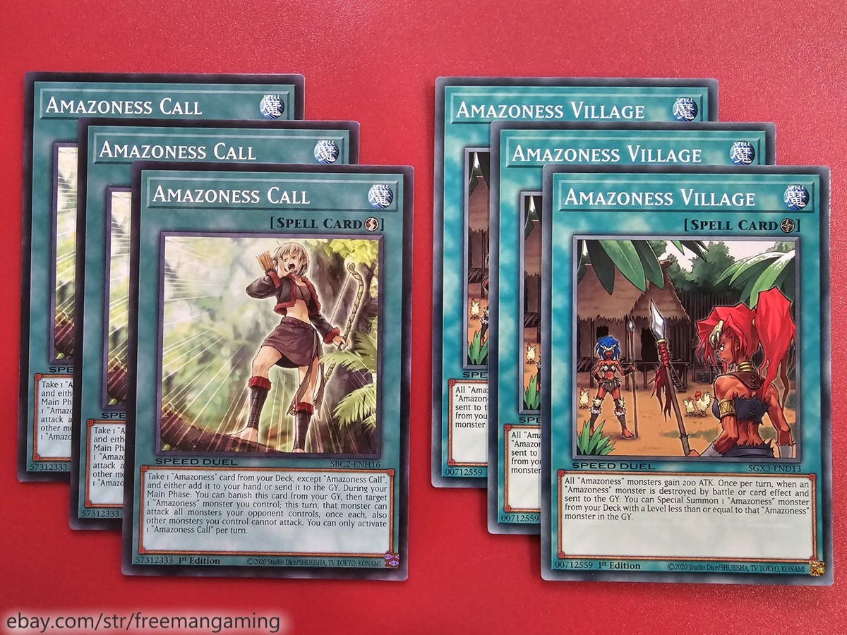 Yugioh Amazoness Deck 52 Cards Queen Princess Baby Tiger Call Tournament Ready | eBay Yugioh Amazoness Deck 52 Cards Queen Princess Baby Tiger Call Tournament Ready | eBay