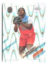 2021-22 Topps Chrome Overtime Elite #89 Jahzare Jackson RayWave Refractor