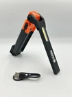 Matco Tools Rechargable 950 Lumen LED Folding Light Orange Magnetic Base Tested
