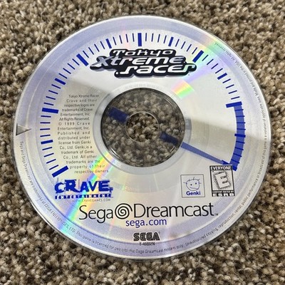 Tokyo Xtreme Racer (Sega Dreamcast, 1999) Disc Only, Tested Working, Retro
