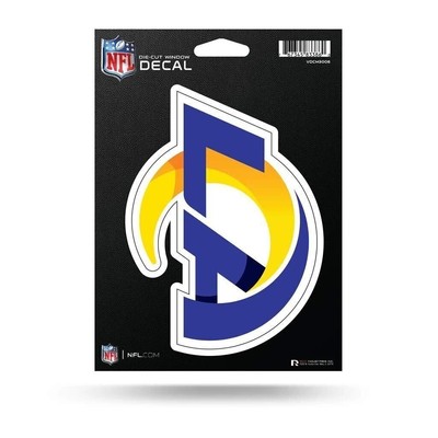 NFL Los Angeles Rams Unisex NFL Rico Industries Medium Die Cut Vinyl Decal,...