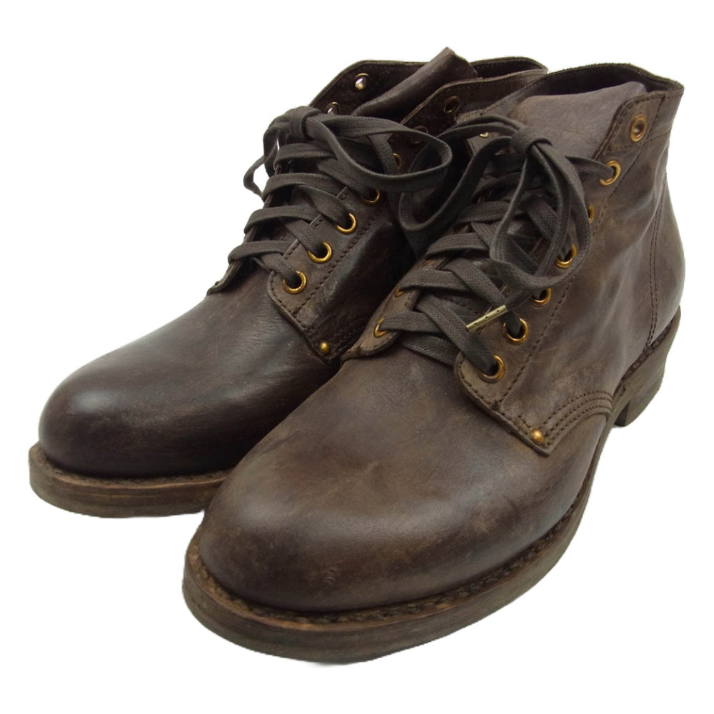 VISVIM Bizbim ICT 0224902002003 BRIGADIER BOOTS Mud Dyed VISVIM Bizbim ICT 0224902002003 BRIGADIER BOOTS Mud Dyed