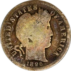 1896-O Barber Dime