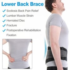 Back Brace for Lower Back Pain Relief for Herniated Disc, Sciatica, Scoliosis US