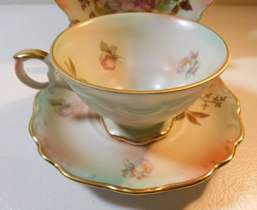HOUSE OF GOEBEL "HGE1" MUSTER 5 TEILIGES GEDECK (S) W. GERMANY FLORAL - Bild 4 von 10