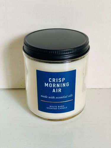 WHITE BARN BATH & BODY WORKS SCENTED CANDLE - CRISP MORNING AIR - Picture 2 of 2