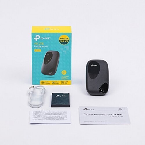 TP-Link M7200 mobiler WLAN Hotspot LTE Router (LTE Cat4 bis zu 150 Mbit/s Downlo - Zdjęcie 8 z 8