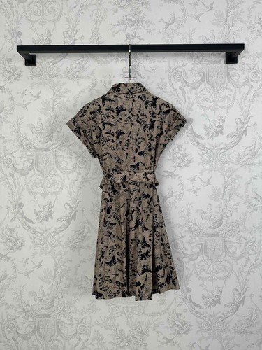 2025 spring and summer fashion butterfly print dress - Picture 2 of 5