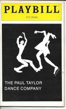 Paul Taylor Dance Company   Playbill   1981   New York City Center  PHOTOS
