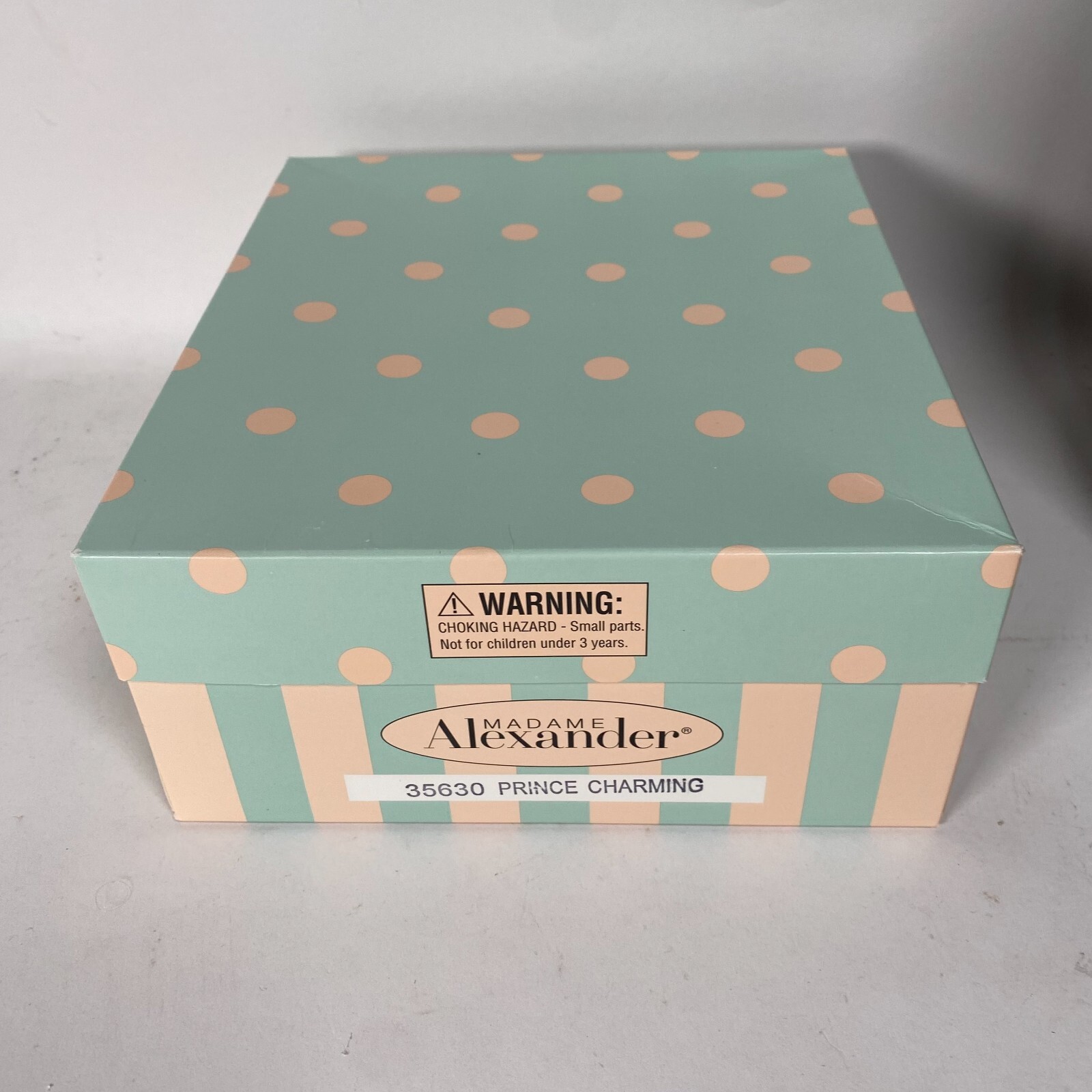 Madame Alexander Prince Charming 35630 8" Original Box, Tags, Accessories