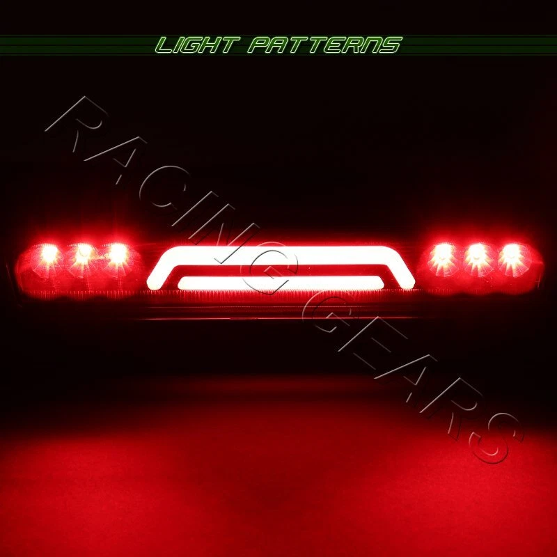 NEGRO/HUMO 3ª TERCERA GENERACIÓN LED BARRA LUZ FRENO AJUSTE 00-06 GMC YUKON XL 1500 2500 Foto 4 de 4