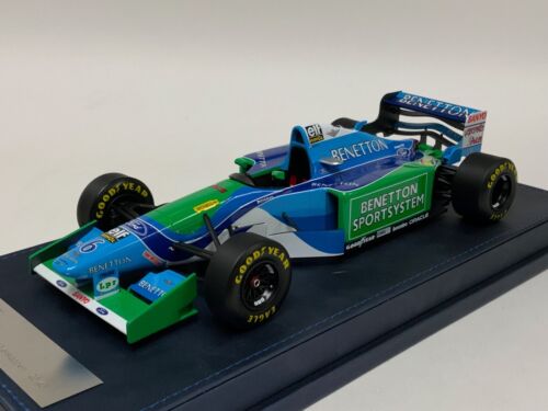 1/18 AB Models Benetton B194 De 1994 F1 Saison De J.Verstappen Base Cuir - Picture 2 of 8
