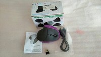 Ergonomische RechtshäNder Vertical Optical Wireless Maus Dpi 2.4G Lila