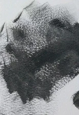 Abstract Acrylic Painting Black White Signed By Artist Modern ART Painting Gat