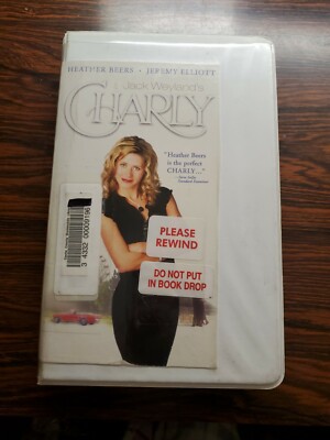 Jack Weyland's CHARLY (vhs) Heather Beers, Jeremy Elliott Rare 