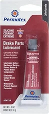 Permatex 24129 Silicone Ceramic Extreme Brake Parts Lubricant, 0.5 fl. oz. Tube