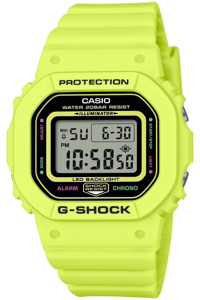 【新品】GMD-S5600EP-9JF CASIO G-SHOCK GMD-S5600EP-9JF Energy Pack Yellow Women Watch Resin