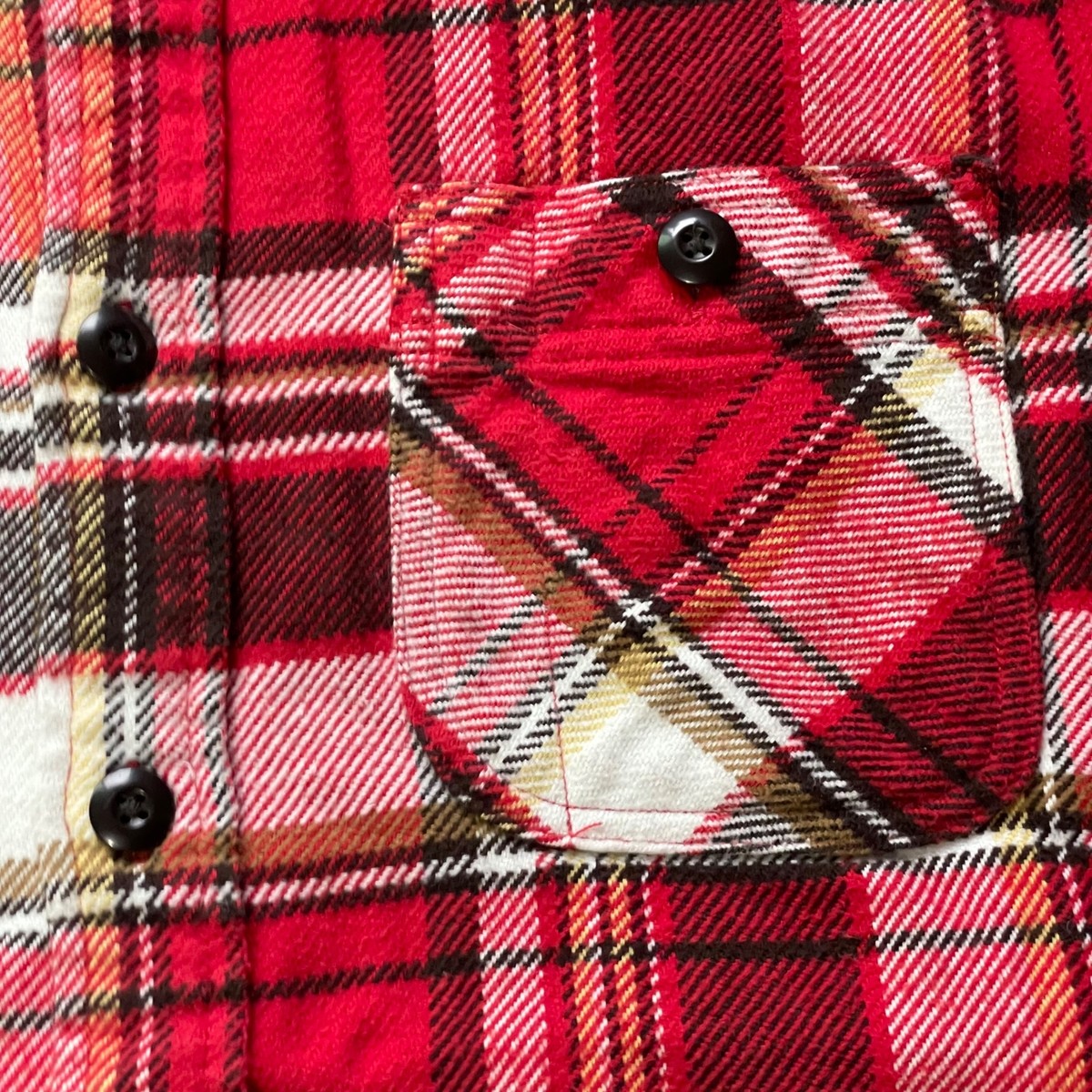 men's traditional fit rugged flannel shirt