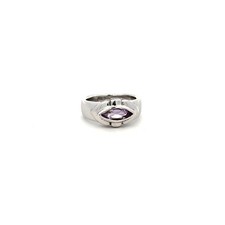 Sterling Silver Marquise Cut Amethyst Ring Stone 5 x10mm