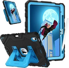 Kids Friendly Case for iPad (A16) 11th Gen 11 Inch (2025) Heavy Kickstand COver