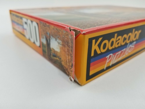 Kodacolor "Autumn colors line the Road", 500 piece 13" x 19" Puzzle - Picture 2 of 7