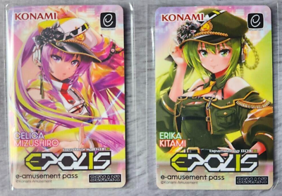 KONAMI e-AMUSEMENT PASS Card Beatmania IIDX 31 EPOLIS Erica KONAMI e-AMUSEMENT PASS Card Beatmania IIDX 31 EPOLIS Erica