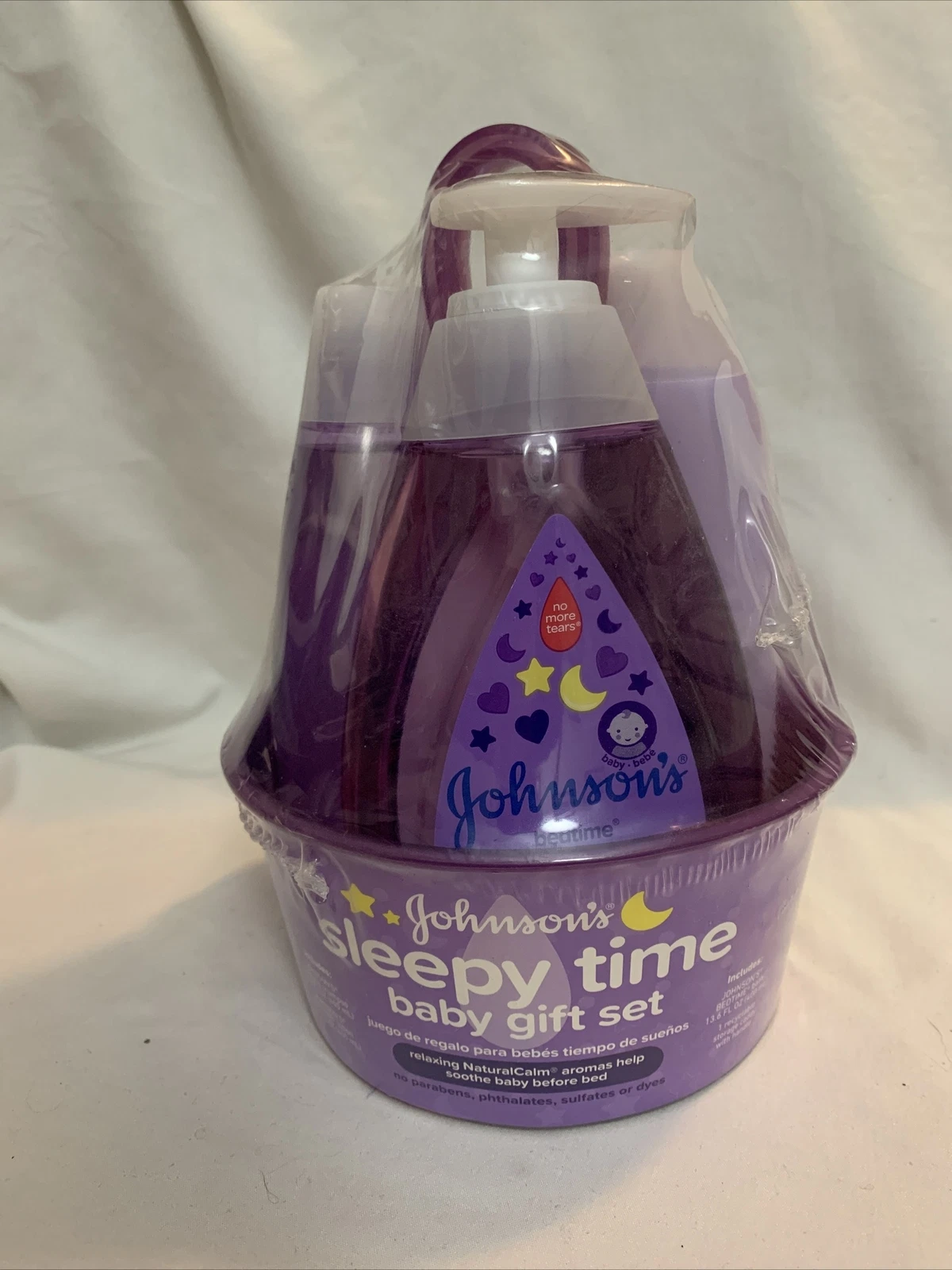Johnson's Sleepy Time Baby Gift Set ~Relaxing NaturalCalm Aromas~Shampoo~lotion