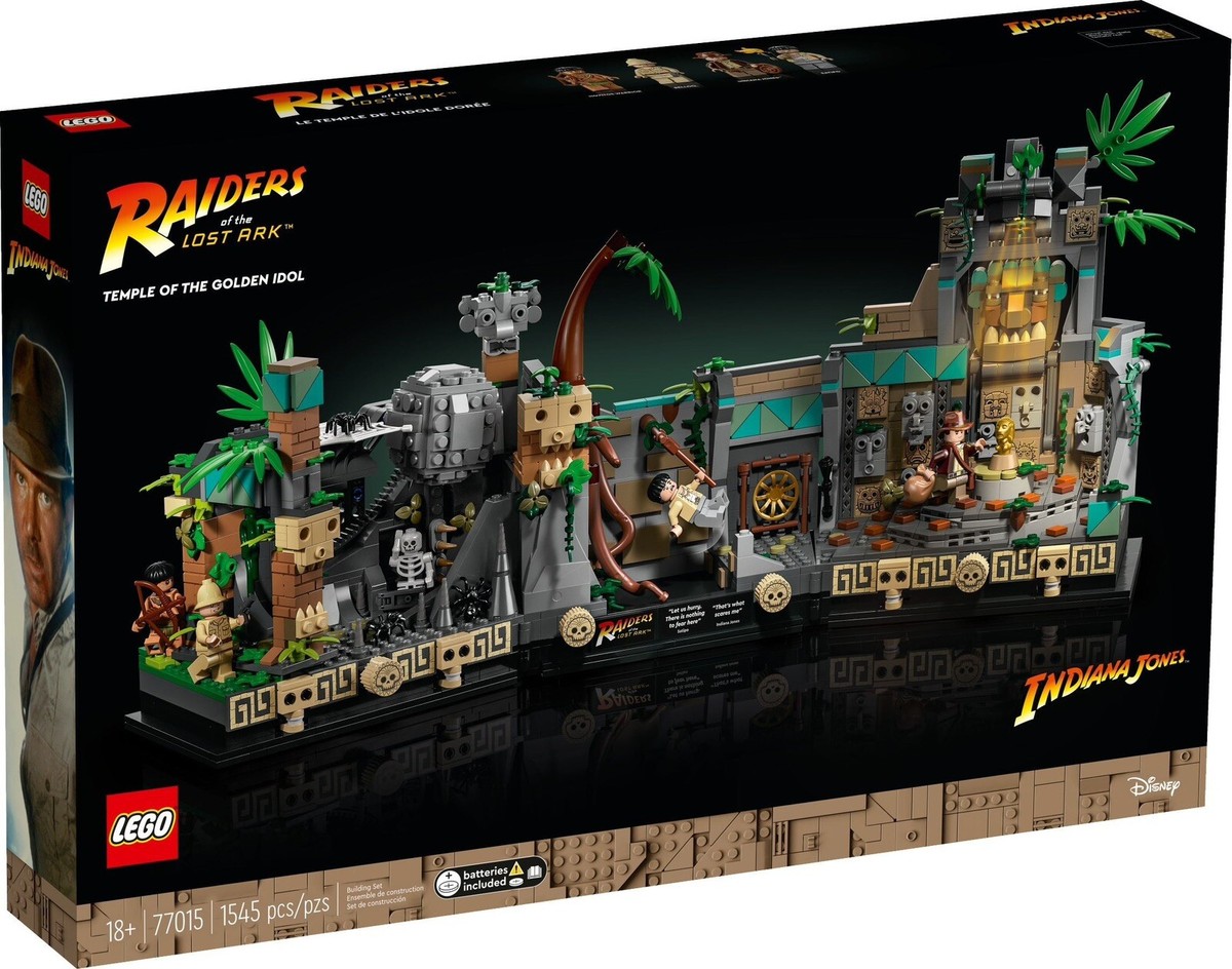BRAND NEW, SEALED - LEGO INDIANA JONES, TEMPLE OF THE GOLDEN IDOL