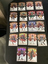 2020 chronicles draft picks crown royale 18 football card lot PARALLELS Mint