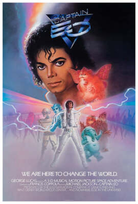 Captain EO - Michael Jackson - Disneyland Attraction - Vintage