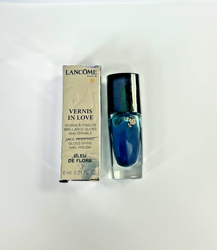 Lancôme Vernis In Love Bleu De Flore 573B Gloss Shine Nail Polish 6ml - NEW - Picture 4 of 4