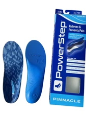 Powerstep Pinnacle Full-Length Insoles - Arch Support & Comfort