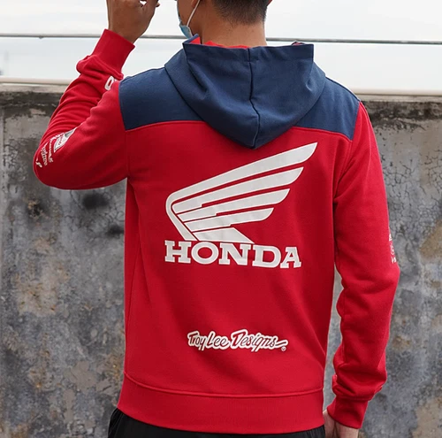 Neu Herren Honda HRC Motorcycling Jacke Sweatshirt Cycling Activewear S-3XL DE - Bild 9 von 15