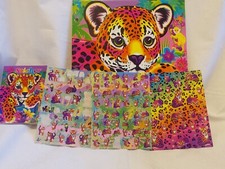 Lisa Frank Hunter Leopard Folder Sticker Sheets S371 S391 S695 Sticker Book