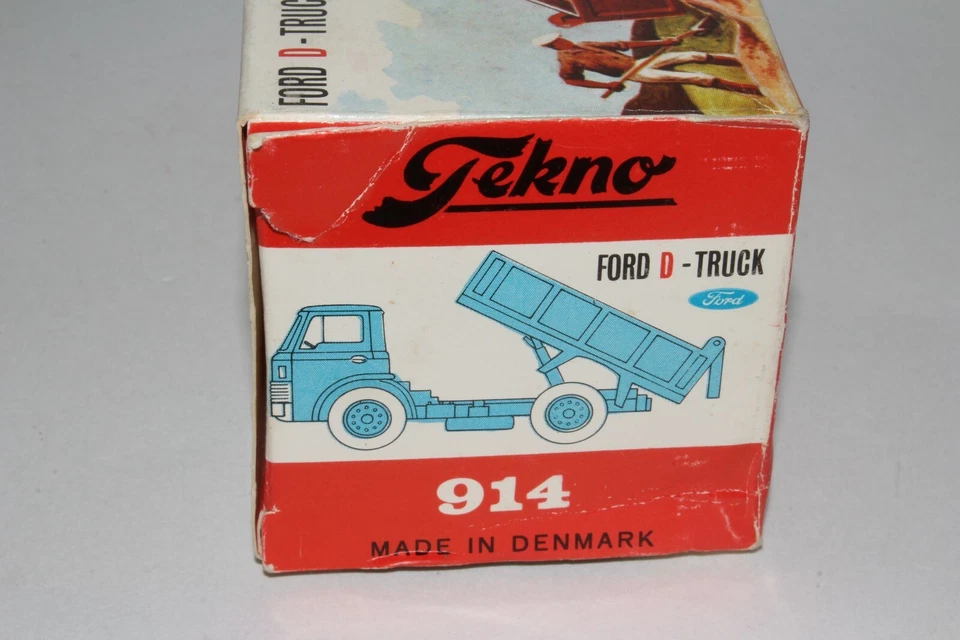 Tekno Model D Ford Dump Truck, Nice with Original Box - Image 4 of 4