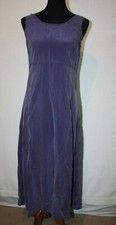 Vtg Rabbit Designs Sz 8 Sleeveless Sueded Purple Rayon Sheath Dress USA Made