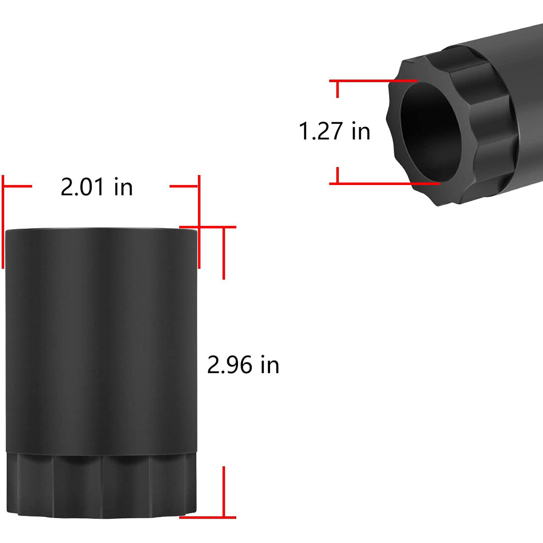 Atv Pinion Bearing Nut Tool 60mm Honda 85 86 87 Atc 250sx Red - Foto 4