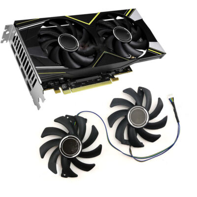 For ASROCK RX5600XT 5500XT Phantom Gaming Graphics Card PVA080E12R T129215SU Fan
