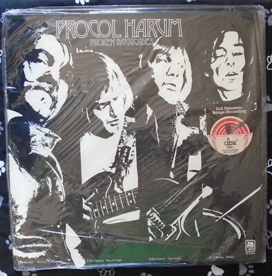 PROCOL HARUM, Broken Barricades USA New Sealed Old Stock dbx encoded LP