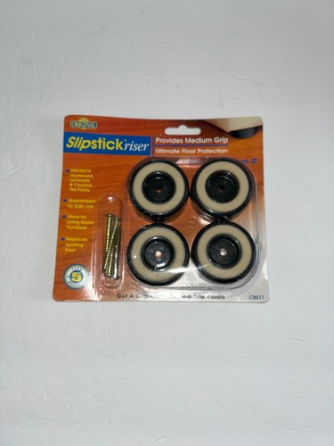 By The Original 50mm - 2" Slipstick Riser Set of 4 Feet Floor Protection CB511 - 第 1/4 張圖片