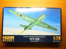 HUMA modell  1/72  DFS228  High altitude reconnaissance aircraft (3503)
