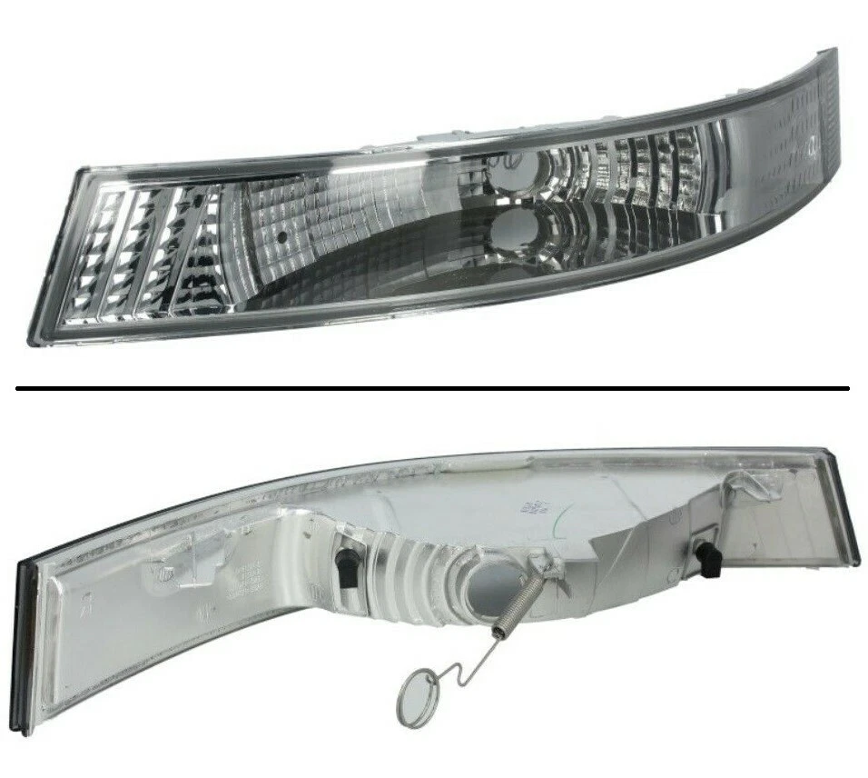 2x RENAULT MASTER II OPEL MOVANO I 03-10 CLIGNOTANT BLANC AVANT GAUCHE + DROIT - Photo 2/2