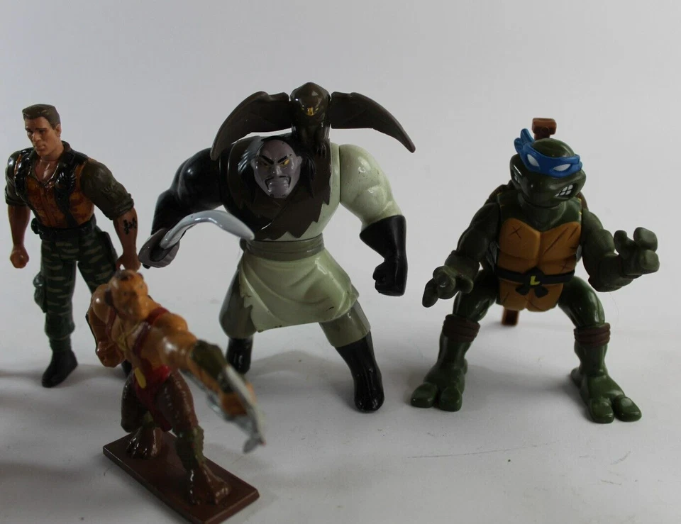 Lote de 9 figuras de acción Marvel DC TMNT Harry Potter Teenage Mutant Ninja Turtles Foto 4 de 4