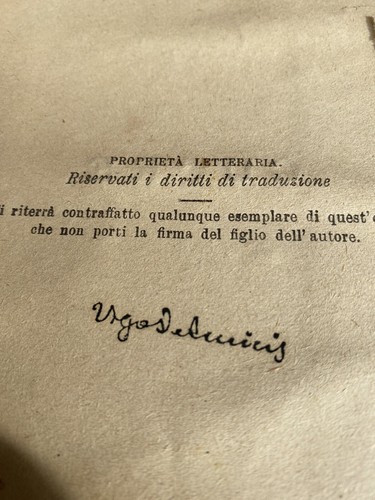 libro cuore de amicis 1913 raro - Foto 4 di 5